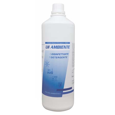 Articolo HPR2356 LH Ambiente Disinfettante concentrato 1 lt - Correlato al Mod. HPR2369-1 Disinfettante battericida concentrato - 1 l - Osd gruppo Ecotech srl